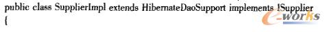 業(yè)務層的簡化示意代碼