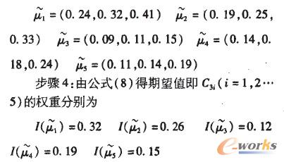 模糊綜合評價值