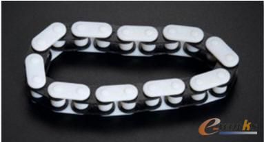 3D打印的自行車鏈條——由Objet Connex多材料3D打印機的“單一生產步驟”制造 3D打印的自行車鏈條——由Objet Connex多材料3D打印機的“單一生產步驟”制造