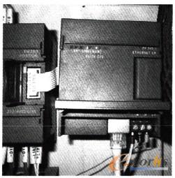 圖2 西門子CP 243-1以太網模塊硬件接線