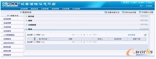 圖9 鞍鋼集團礦業公司設備管理信息平臺
