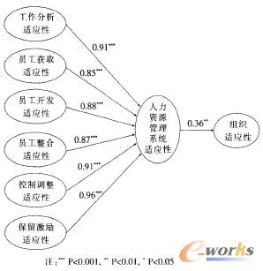 圖2 人力資源管理實踐各項活動對組織有效性的系統效果模型