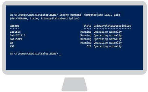 Invoke-Command cmdlet�M����������