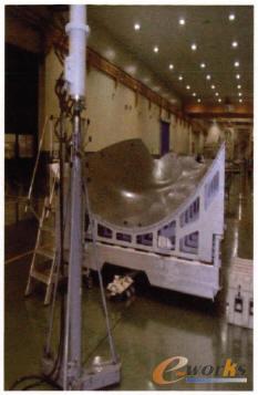 激光跟蹤儀測量鈑金模具