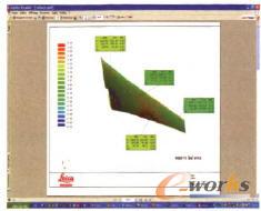 鈑金件廓度色差圖分析