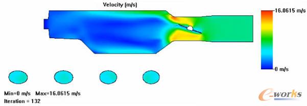 求解過程中對歧管內部速度的監控