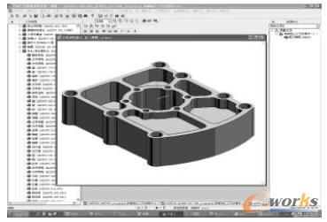 在CAPP平臺(tái)下瀏覽零件的三維模型