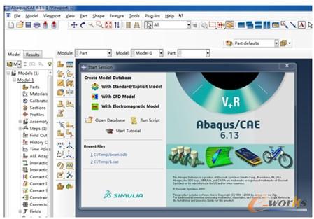 �D4 ABAQUS/CAE 6.13