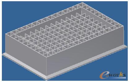 超大沉箱整體結構建模
