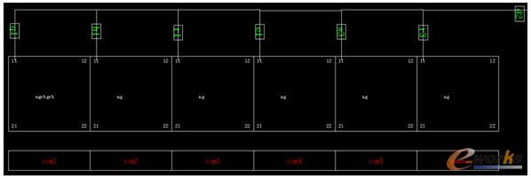 中望CAD連續(xù)布線功能設(shè)計(jì)效果圖