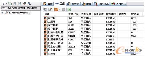 參數化總成的總成變量