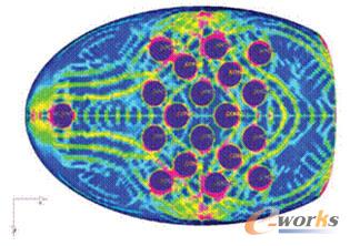 建筑外層上指明管道最佳布局的載荷路徑