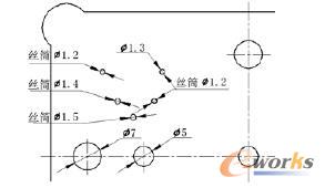 使用工具后的尺寸
