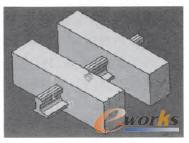 施加約束載荷后的模型