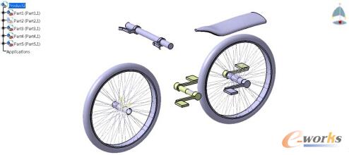 圖3-1 非設計空間幾何模型