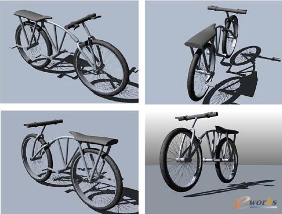 圖4-2 Evolve中的默認渲染效果