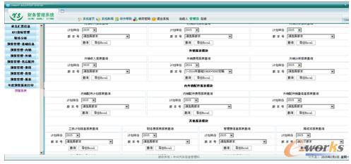 財務系統報表查詢