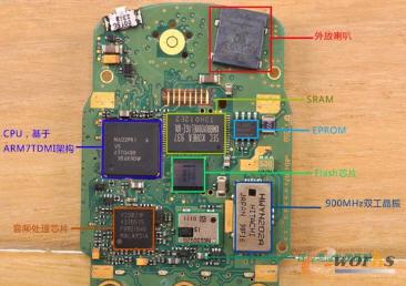 諾基亞手機主板拆解