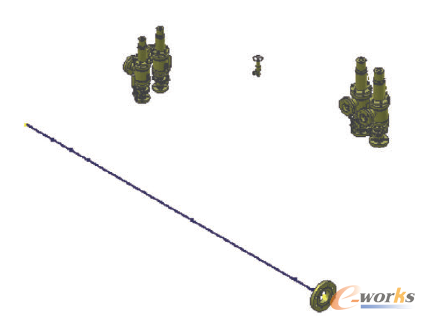 圖3 創(chuàng)建總管路