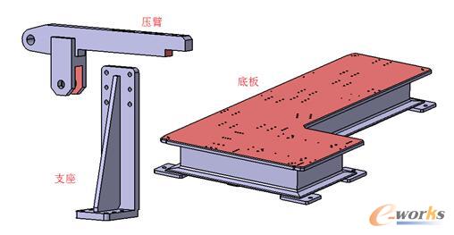 圖6 焊接件類建模示例
