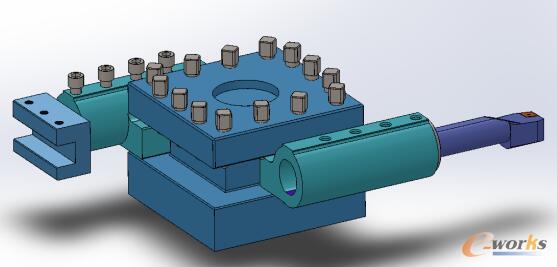 外圓刀座與內孔刀座配合使用